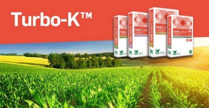 Ξεκινήστε τη λίπανση των καλλιεργειών σας με Haifa Turbo-K