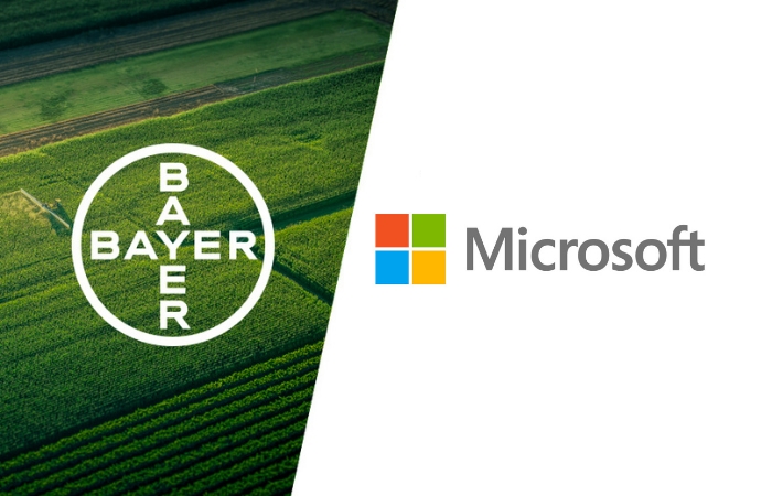 Στρατηγική συνεργασία Bayer και Microsoft για την ανάπτυξη νέων καινοτόμων ψηφιακών λύσεων στη γεωργία!