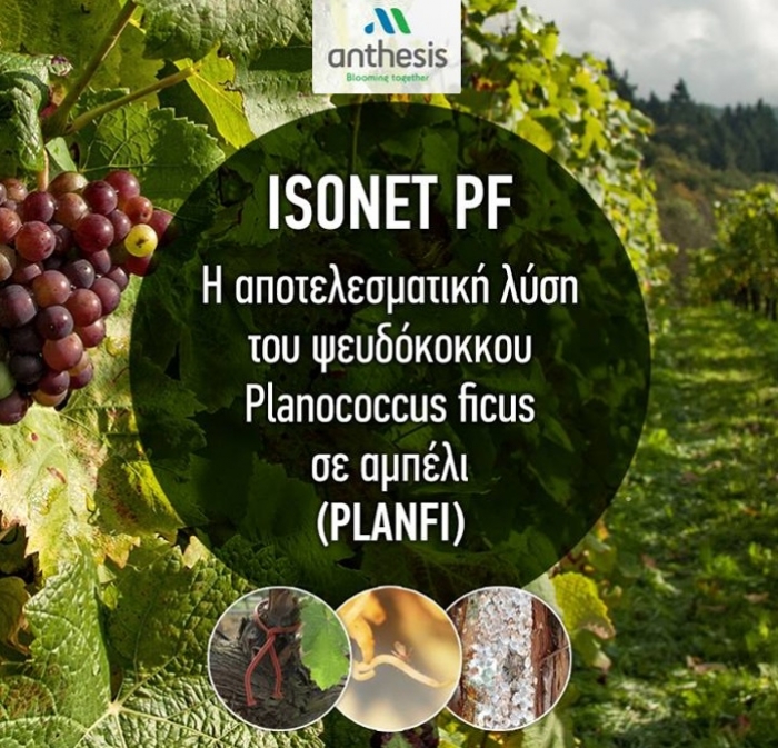 Χορήγηση έγκρισης 120 ημερών για το φυτοπροστατευτικό προϊόν ISONET PF