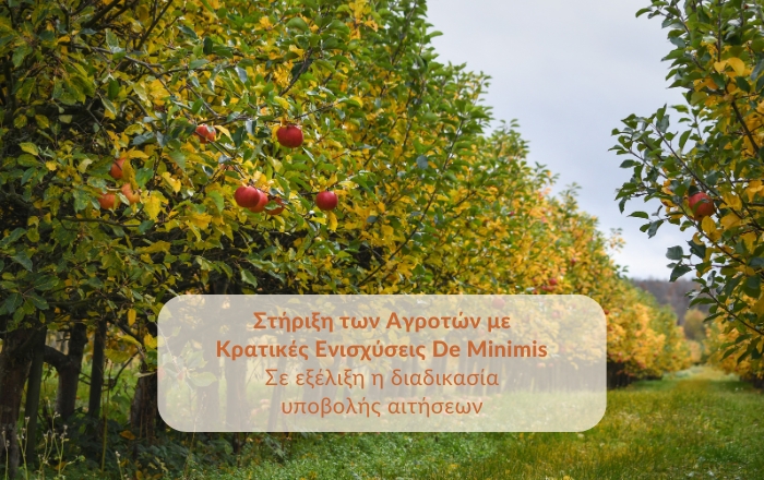 &Sigma;&tau;ή&rho;&iota;&xi;&eta; &tau;&omega;&nu; &Alpha;&gamma;&rho;&omicron;&tau;ώ&nu; &mu;&epsilon; &Kappa;&rho;&alpha;&tau;&iota;&kappa;έ&sigmaf; &Epsilon;&nu;&iota;&sigma;&chi;ύ&sigma;&epsilon;&iota;&sigmaf; De Minimis ύ&psi;&omicron;&upsilon;&sigmaf; 24,6 &epsilon;&kappa;&alpha;&tau;. &epsilon;&upsilon;&rho;ώ &ndash; &Sigma;&epsilon; &epsilon;&xi;έ&lambda;&iota;&xi;&eta; &eta; &delta;&iota;&alpha;&delta;&iota;&kappa;&alpha;&sigma;ί&alpha; &upsilon;&pi;&omicron;&beta;&omicron;&lambda;ή&sigmaf; &alpha;&iota;&tau;ή&sigma;&epsilon;&omega;&nu;