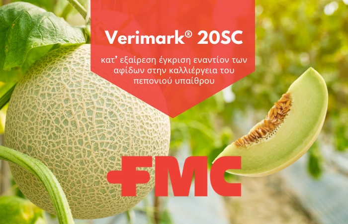 Verimark® 20SC | κατ’ εξαίρεση έγκριση εναντίον των αφίδων στην καλλιέργεια του πεπονιού υπαίθρου