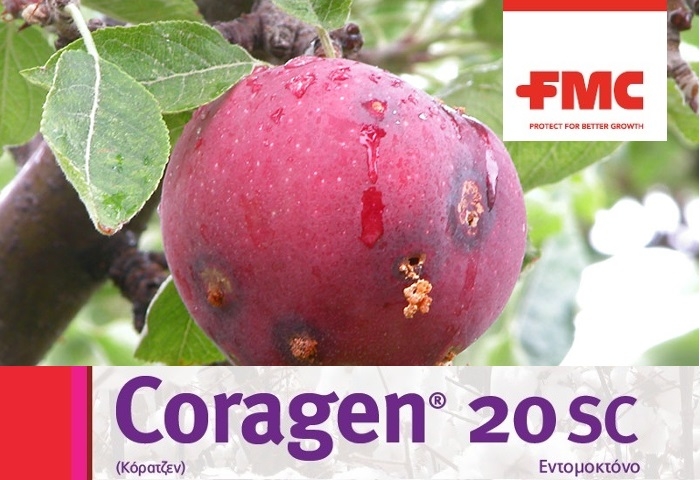 Coragen 20SC - στόχος η Υψηλή προστασία με σεβασμό στα ωφέλιμα έντομα!